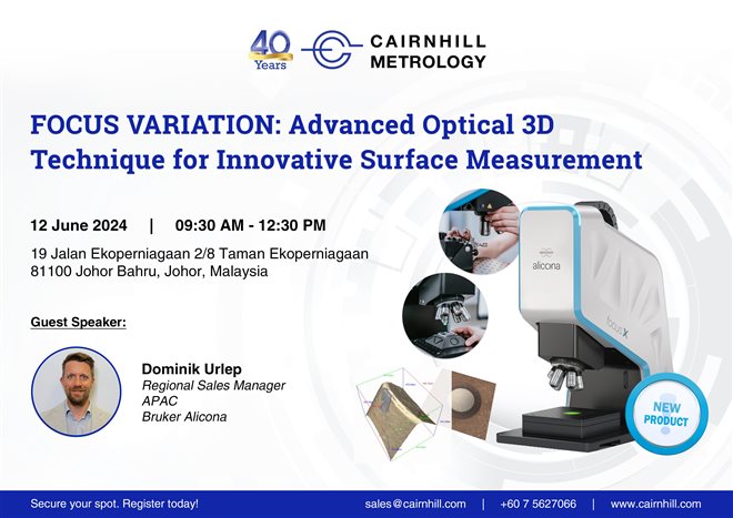 Cairnhill Metrology JB Seminar 12 June 2024